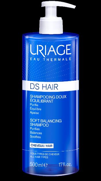 Uriage DS Hair Balancing Shampoo jemný zklidňující šampon 500 ml