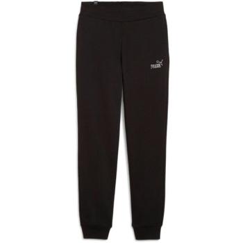 Puma ESSENTIALS PANT Dívčí tepláky, černá, velikost