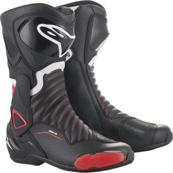 Alpinestars SMX-6 V2 Boots Black/Gray/Red Fluo 49 Boty