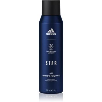 Adidas UEFA Champions League Star deodorant ve spreji s 48hodinovým účinkem pro muže 150 ml