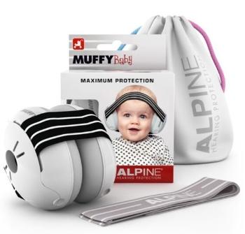 Alpine Muffy Baby Dětská izolační sluchátka, černá
