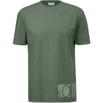 s.Oliver RL T-SHIRT Pánské tričko, khaki, velikost