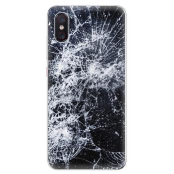 Odolné silikonové pouzdro iSaprio - Cracked - Xiaomi Mi 8 Pro