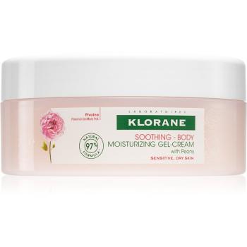 Klorane Pivoňka hydratační gel krém 200 ml