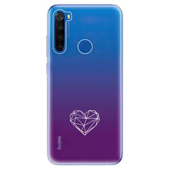 Odolné silikonové pouzdro iSaprio - čiré - Digital Love - Xiaomi Redmi Note 8T