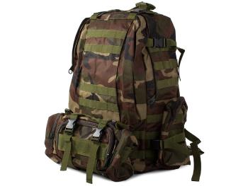 Maskáčový batoh Lynx, vojenská kamufláž - 48.5 l, Maskáč khaki