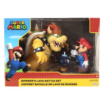 Hrací sada s pohyblivými postavičkami Mario a Bowser