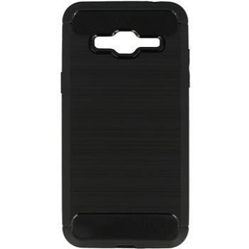 Silikonový obal CARBON pro SAMSUNG GALAXY J3 2016 - černý (TT4023)