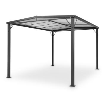 Blumfeldt Pantheon Solid Sky Flat, pergola, přístřešek, 3x4m, polykarbonát