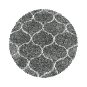 Ayyildiz koberce Kusový koberec Salsa Shaggy 3201 grey kruh - 120x120 (průměr) kruh cm Šedá