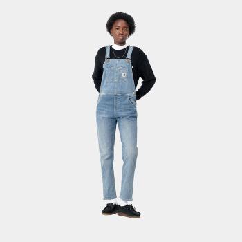 Dámská kombinéza Carhartt WIP W ' Bib Overall I028638 blue LIGHT STONE WASH