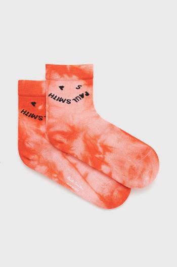 Ponožky Paul Smith dámské, oranžová barva
