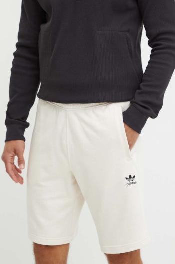 Bavlněné šortky adidas Originals béžová barva, IY8518