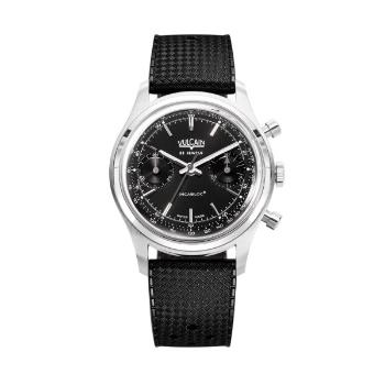 Vulcain Chronograph 70's - Black - Rubber