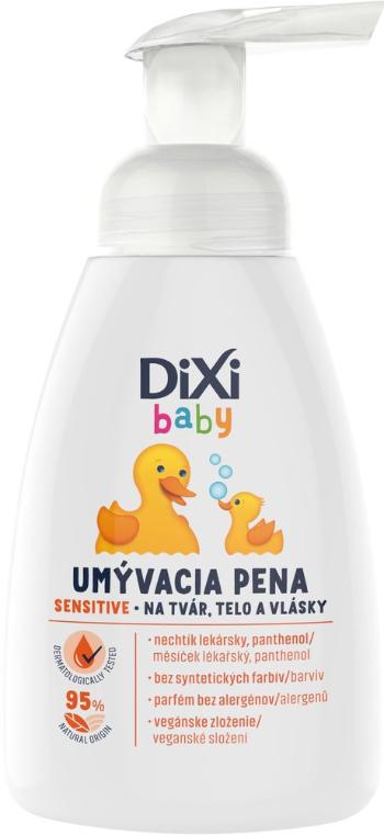 Dixi Baby mycí pěna sensitive na obličej, tělo a vlásky 250 ml