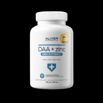 Aliver Nutraceutics DAA + zinek 120 kapslí