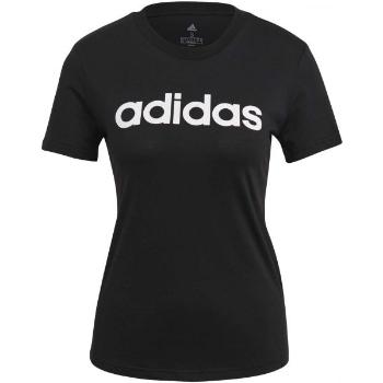 adidas LIN T Dámské tričko, černá, velikost XS