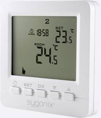 Pokojový termostat Sygonix týdenní program, pod omítku, 5 do 35 °C