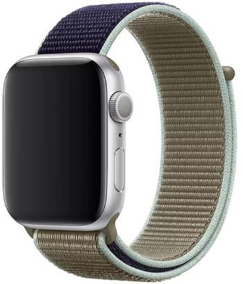 4wrist Provlékací sportovní řemínek pro Apple Watch - Khaki 42/44/45/49 mm