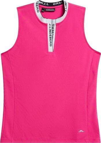 J.Lindeberg Leya Sleeveless Fuchsia Purple XS Polo košile