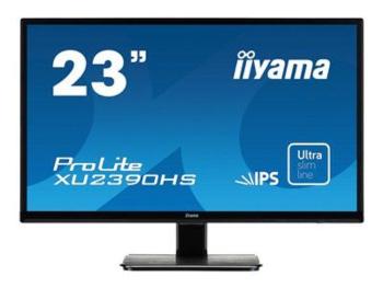 Iiyama LCD XU2390HS-B1 23'' LED, IPS, 5ms, VGA/DVI/HDMI, repro, 1920x1080, č, XU2390HS-B1