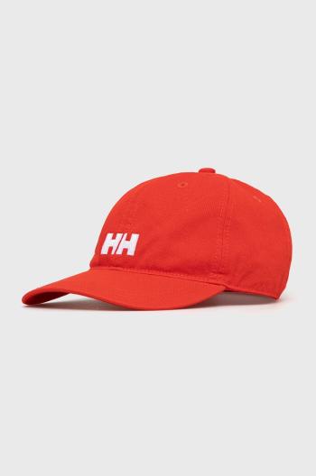 Čepice Helly Hansen červená barva, s aplikací