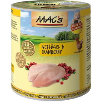 MACs  cat  konz. GEFLUGEL/CRANBERRY - 200g