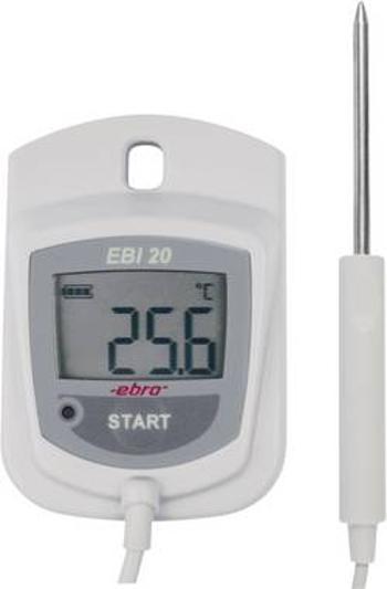 Teplotní datalogger ebro EBI 20-TF-Set Měrné veličiny teplota 0 do +100 °C Kalibrováno dle ISO