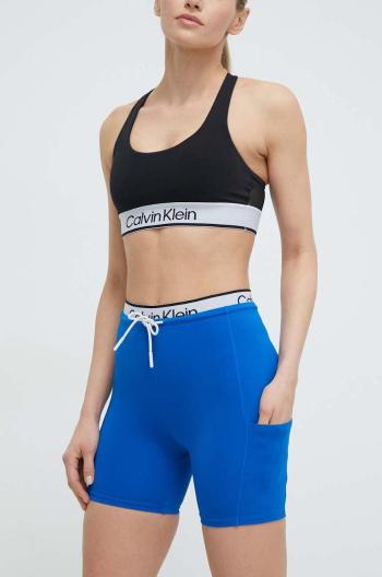 Tréninkové šortky Calvin Klein Performance s potiskem, high waist