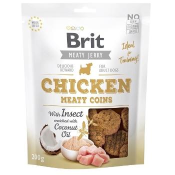 Brit Jerky Chicken with Insect Meaty Coins 200g