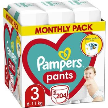 PAMPERS Pants Vel. 3 (204 ks) (8006540497678)