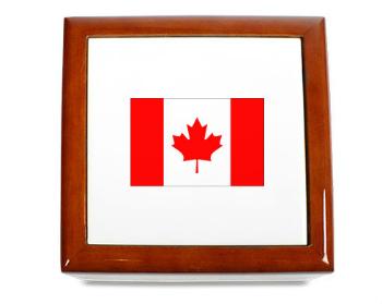 Dřevěná krabička Kanada