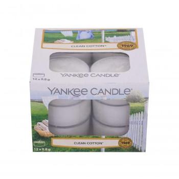 Yankee Candle Clean Cotton 117,6 g vonná svíčka unisex poškozená krabička