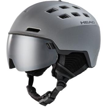 Head RADAR 5K + SL Lyžařská helma, šedá, velikost (56 - 59)