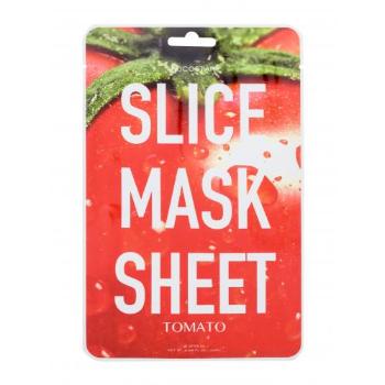 Kocostar Slice Mask Tomato 20 ml pleťová maska na všechny typy pleti; na rozjasnění pleti; výživa a regenerace pleti; zpevnění a lifting pleti