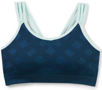 Smartwool W MERINO SPORT SEAMLESS STRAPPY BRA twilight blue Velikost: M