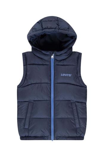 Dětská vesta Levi's ESSENTIAL VEST tmavomodrá barva, 8EL259