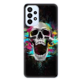 Odolné silikonové pouzdro iSaprio - Skull in Colors - Samsung Galaxy A23 / A23 5G