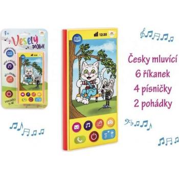 Telefon mobilní česky mluvící na baterie