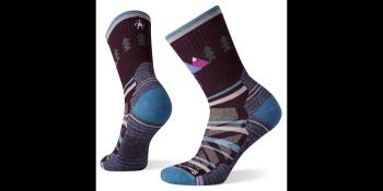 Smartwool W PERFORMANCE HIKE LGHT CN UNDRTSTRS CRW bordeaux Velikost: M ponožky