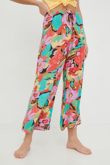 Kalhoty Billabong dámské, široké, high waist