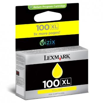 LEXMARK 14N1071E - originální cartridge, žlutá, 600 stran