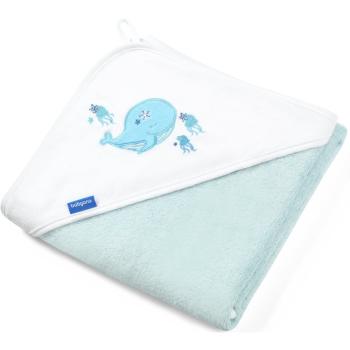 BabyOno Take Care Bamboo Towel osuška s kapucí Blue 85x85 cm
