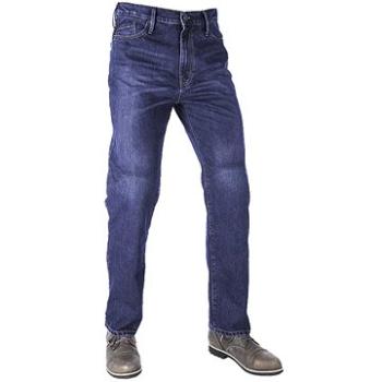 OXFORD ZKRÁCENÉ Original Approved Jeans volný střih,  pánské (sepraná modrá) (motonad01858)