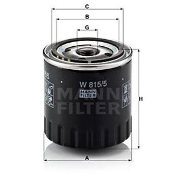 MANN-FILTER W815/5 (W815/5)