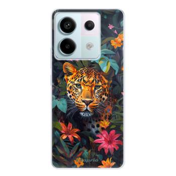 Odolné silikonové pouzdro iSaprio - Flower Jaguar - Xiaomi Redmi Note 13 Pro 5G / Poco X6 5G