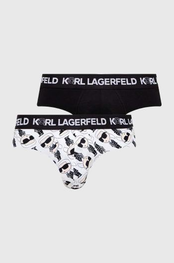 Spodní prádlo Karl Lagerfeld 3-pack pánské, černá barva