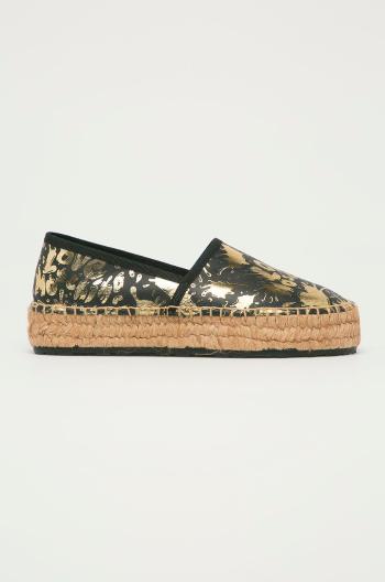 Love Moschino - Kožené espadrilky