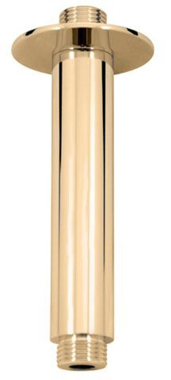 SLEZAK-RAV Držák stropní pro hlavovou sprchu 15 cm zlato, Barva: zlato MD0311Z