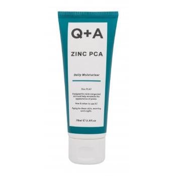 Q+A Zinc PCA Daily Moisturiser 75 ml denní pleťový krém na normální pleť; na smíšenou pleť; na mastnou pleť; na rozjasnění pleti